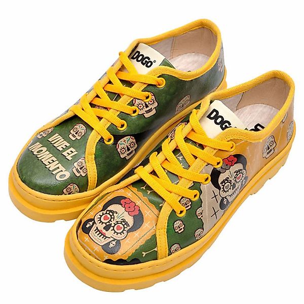 DOGO Schnürschuh "Sugar Skull", Vegan günstig online kaufen