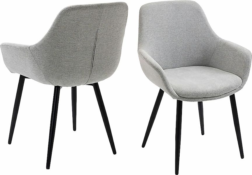 SalesFever Armlehnstuhl "Komfortabler Esszimmerstuhl zum Relaxen" (Set) 2 S günstig online kaufen