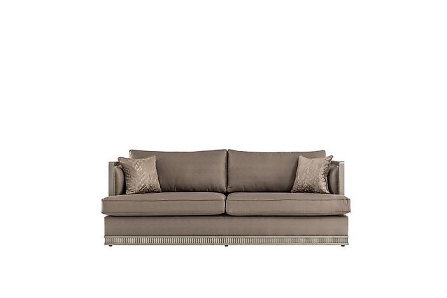 Xlmoebel Sofa Hochwertiges Großes Sofa für drei Personen in luxuriösem Desi günstig online kaufen