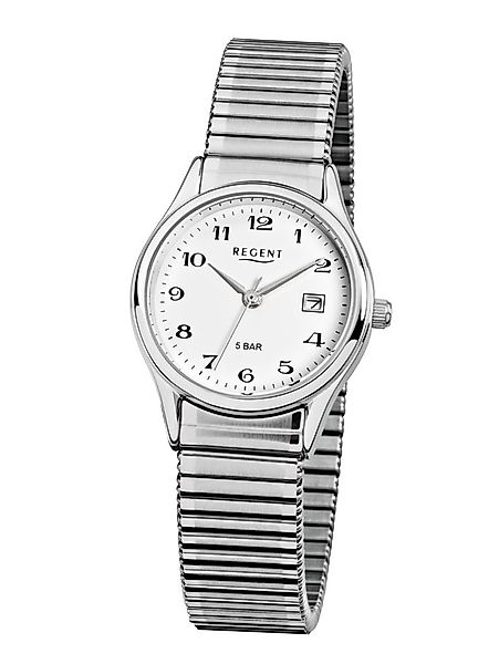 Regent Quarzuhr F-893 - 7550.40.99, Armbanduhr, Damenuhr, Edelstahlarmband, günstig online kaufen