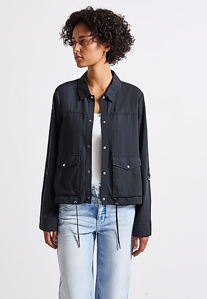 STREET ONE Kurzjacke ohne Kapuze mit Knopfleiste günstig online kaufen