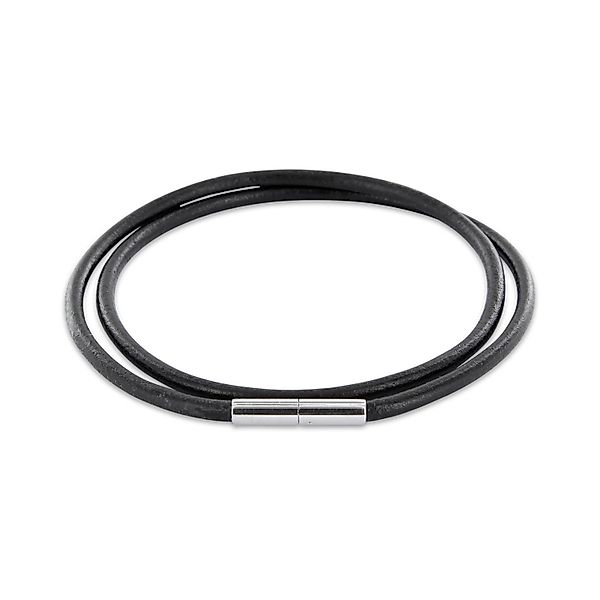 Auroris Lederband Echtleder Halsband schwarz Dicke günstig online kaufen