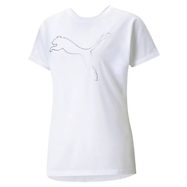 Puma Favorite Cat Kurzarm T-shirt XS Puma White günstig online kaufen