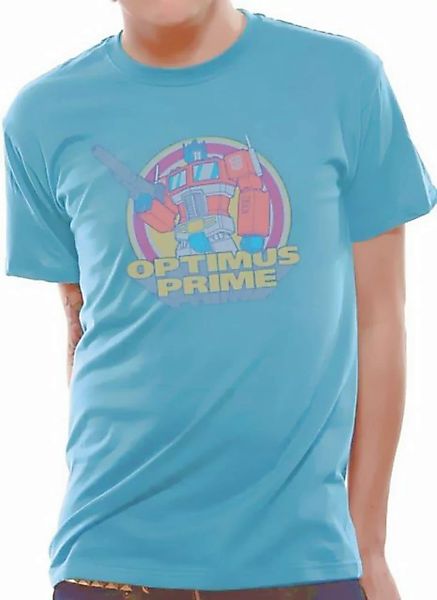 Transformers Print-Shirt TRANSFORMERS T-Shirt hellblau Optimus Prime S XL X günstig online kaufen