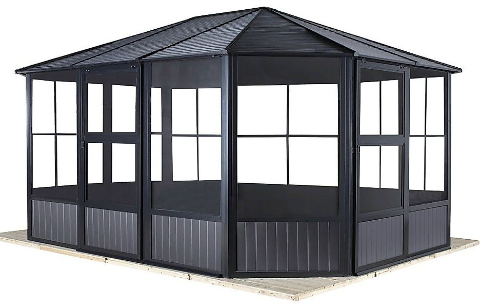 Sojag Pavillon Charleston 12x12, Wintergarten, BxT: günstig online kaufen