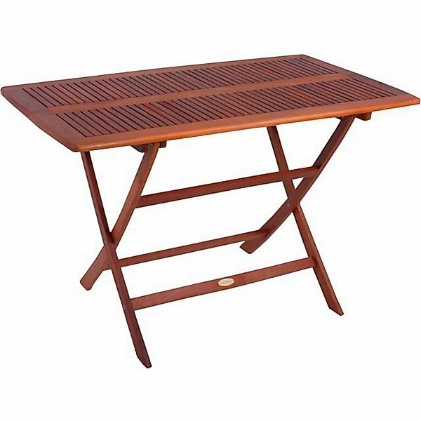 Garden Pleasure Klapptisch Orlando Rechteckig Natur 70 cm x 120 cm günstig online kaufen