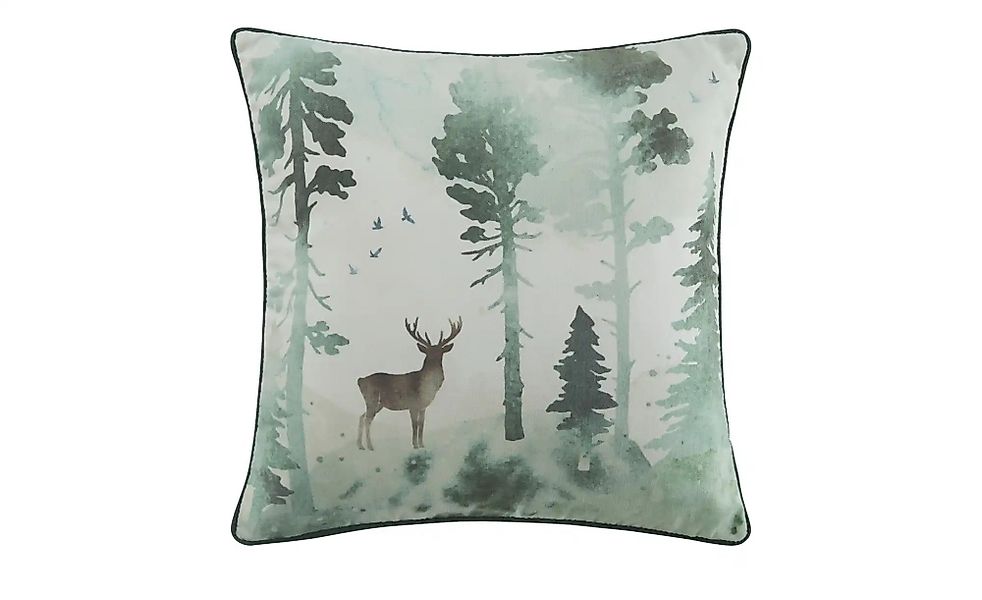 Kissen  Winterlandschaft ¦ grün ¦ Maße (cm): B: 45 Weihnachten - Höffner günstig online kaufen