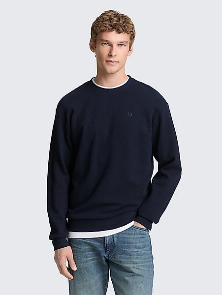 TOM TAILOR Denim Sweatshirt Strick & Sweatshirts Sweatshirt aus Baumwolle günstig online kaufen