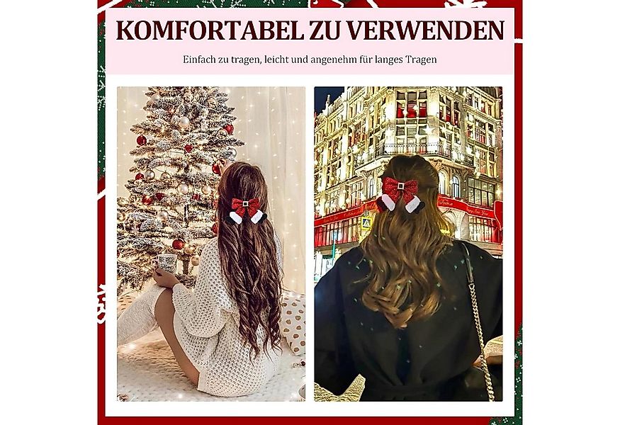 Coonoor Haarspange Damen-Haarschleifen, Weihnachts Schleifen-Haarspange, Ha günstig online kaufen