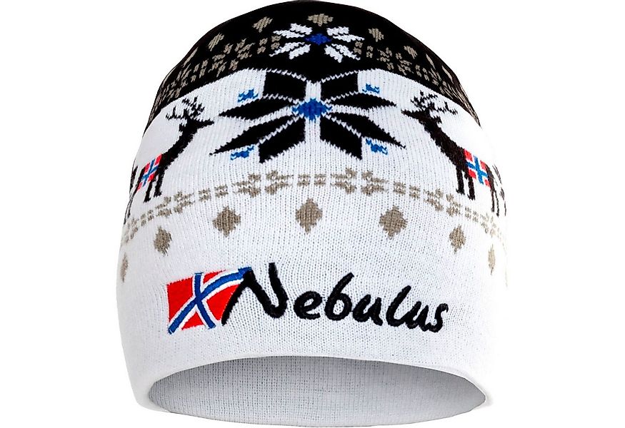 Nebulus Mütze & Schal INFINITY, P6120 - Unisex, weiß-schwarz, onesize günstig online kaufen