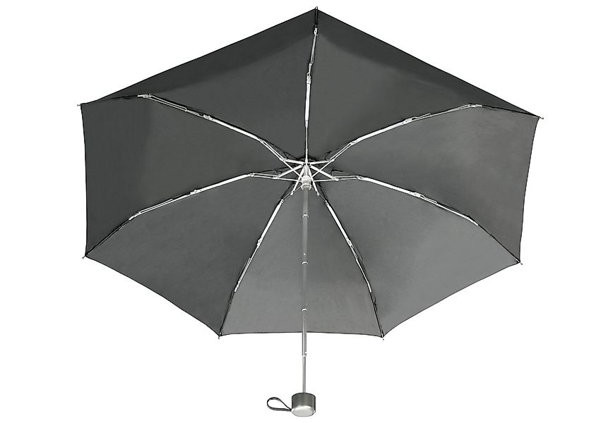 EuroSCHIRM® Taschenregenschirm Der kleine Riese, schwarz, günstig online kaufen