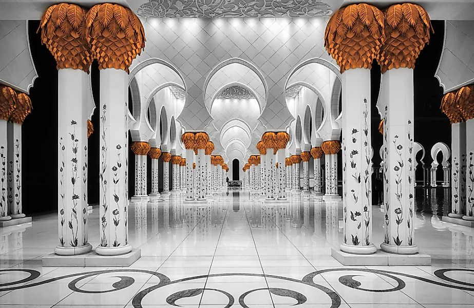 Papermoon Fototapete "Photo-Art MASSIMO CUOMO, SHEIKH AL ZAYED GRAND MOSCHE günstig online kaufen