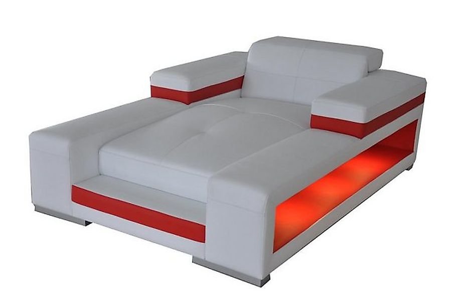 JVmoebel Chaiselongue Modern Leder Komfort Liegen Liegesessel Relaxliege Ch günstig online kaufen