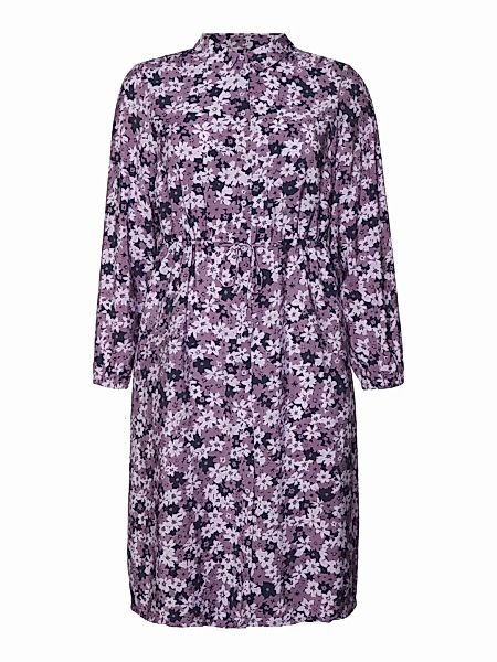 VERO MODA Hemd- Kleid Damen Violett günstig online kaufen