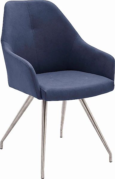 MCA furniture 4-Fußstuhl »Madita A-Oval« (Set) 2 Stk. Kunstleder Stuhl bela günstig online kaufen