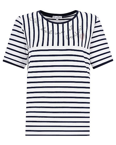 Hajo Blusenshirt Shirt Ringelpatch 1/2 Arm günstig online kaufen