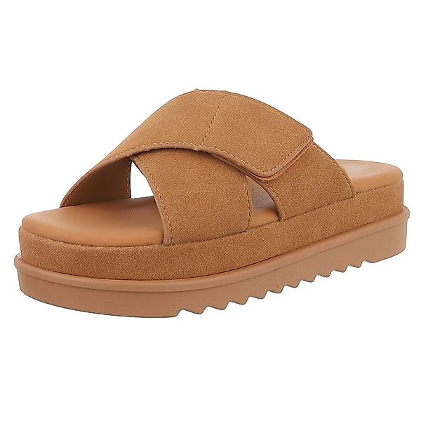 Ital-Design Bequeme Damen-Sandalen mit Klettverschluss in günstig online kaufen