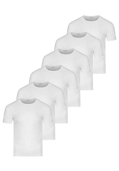 RAGMAN Unterhemd 6er Pack Basic (Spar-Set, 6-St) Unterhemd / Shirt Kurzarm günstig online kaufen