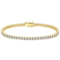 ROUGEMONT Tennisarmband Klassisches Tennisarmband 925 Silber günstig online kaufen