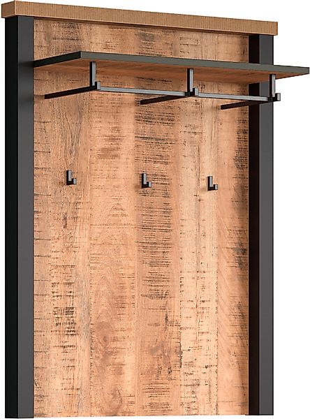 Home affaire Garderobenpaneel »Elda« 1 Stk. tlg. Wandpaneel mit Ablage, 1 K günstig online kaufen