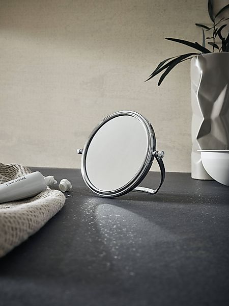 Calmwaters Kosmetikspiegel Reisespiegel, Chrom, 5/1-fach Vergrößerung, günstig online kaufen