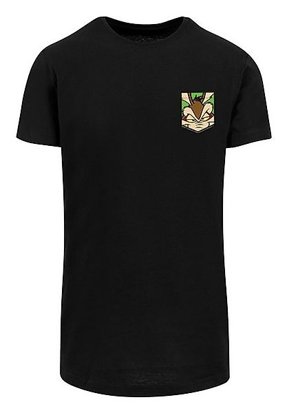 F4NT4STIC T-Shirt Looney Tunes Face Faux Pocket Print günstig online kaufen