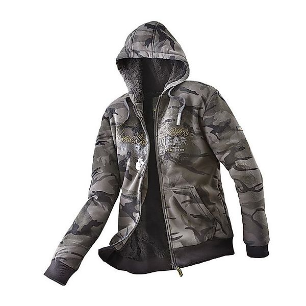 Uncle Sam Sweatjacke Sweatjacke oliv camouflage/schwarz günstig online kaufen