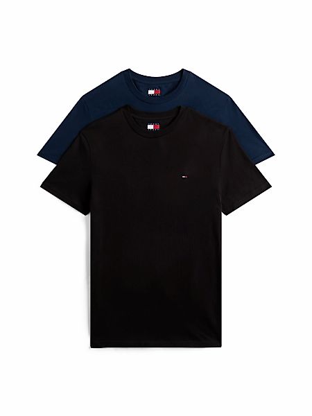 Tommy Jeans Rundhalsshirt "TJM XSLIM 2PACK JERSEY TEE EXT", 2er-Packer Pack günstig online kaufen