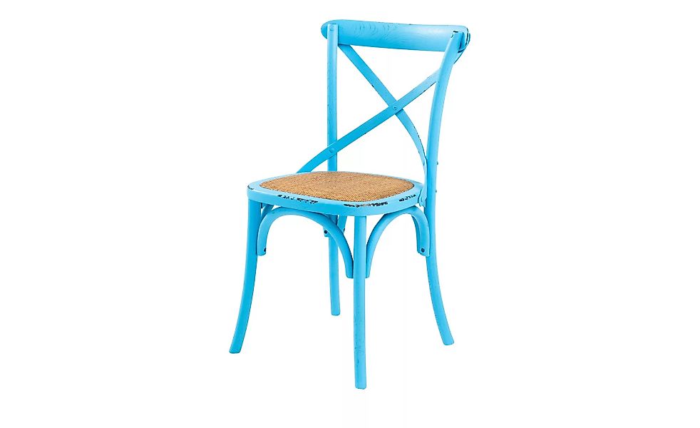 Stuhl im Used-Look  Hobart - türkis/petrol - 50 cm - 88 cm - 55 cm - Sconto günstig online kaufen