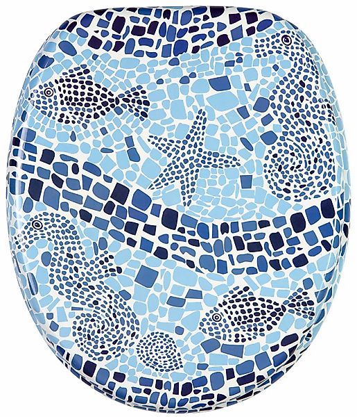Sanilo WC-Sitz "Mosaic World", mit Absenkautomatik günstig online kaufen