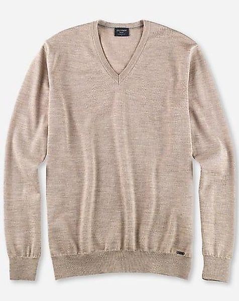 OLYMP V-Ausschnitt-Pullover OLYMP Strick Casual klassischer günstig online kaufen
