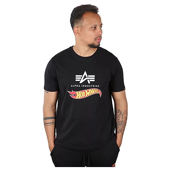 Alpha Industries Hot Wheels Flag Kurzärmeliges T-shirt XL Black günstig online kaufen