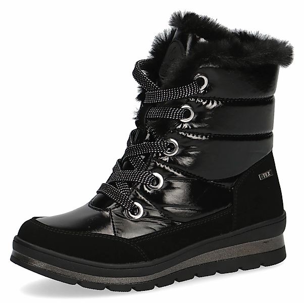 Caprice Schnürstiefelette "Caprice Stiefelette Lederimitat/Textil" günstig online kaufen