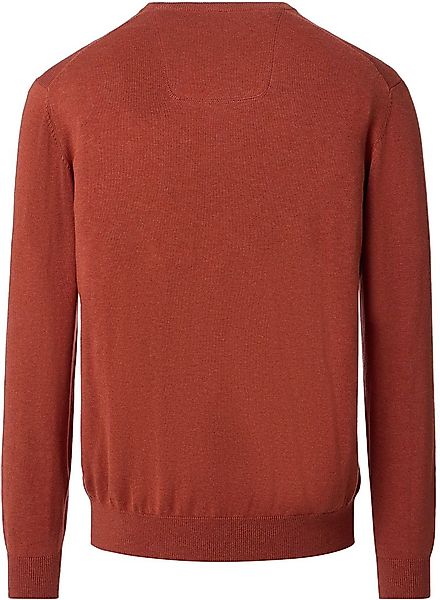Casa Moda Pullover V-Ausschnitt Red Brick - Größe 3XL günstig online kaufen