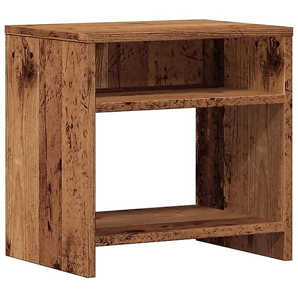 vidaXL Nachttisch Altholz-Optik 40x30x40 cm Holzwerkstoff 855762 günstig online kaufen