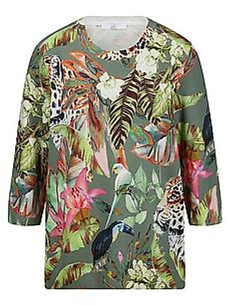 Rundhals-Pullover ­3/4-Arm Emilia Lay mehrfarbig günstig online kaufen