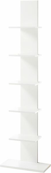 BEGA OFFICE Bücherregal "Wall", mit 6 Abstellflächen, 50x180 cm günstig online kaufen