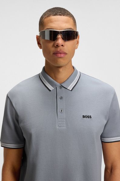 BOSS GREEN Poloshirt Paddy mit kontrastfarbenen günstig online kaufen