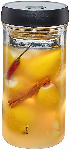GEFU Fermentationsglas "NATIVO" Set, Glasbehälter, Deckel mit Ventil, Besch günstig online kaufen