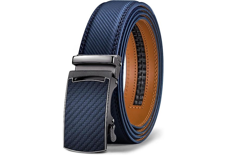 LuxusKollektion Ledergürtel Herrengürtel Ledergürtel Ratsche Automatikschli günstig online kaufen