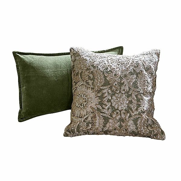 Mirabeau Kissenhülle Kissenhülle 2er Set Plainemont günstig online kaufen