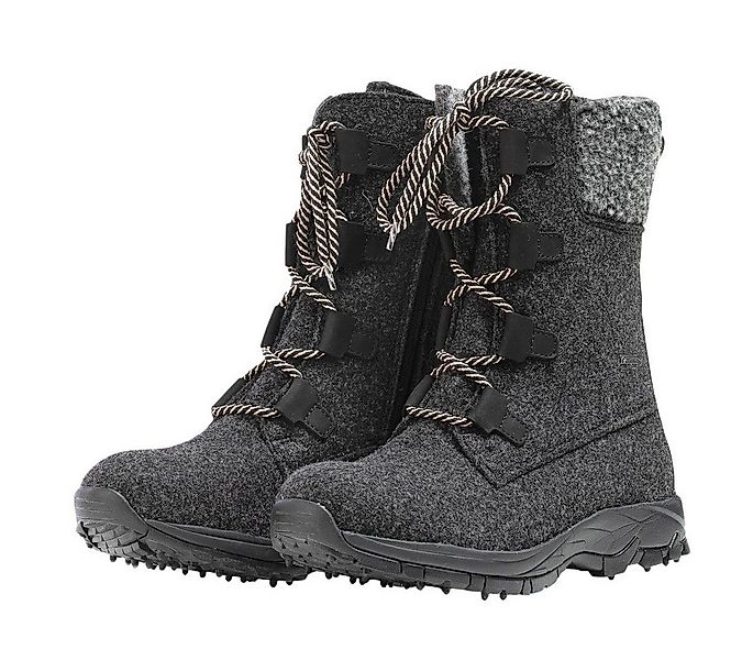 Pomar Riekko GTX (Wollfilz, Spike-Sohle, wasserdicht, extrem warm) grau Win günstig online kaufen