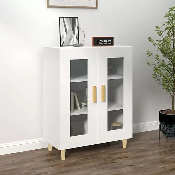 Vidaxl Sideboard Weiß 69,5x34x90 Cm Holzwerkstoff günstig online kaufen