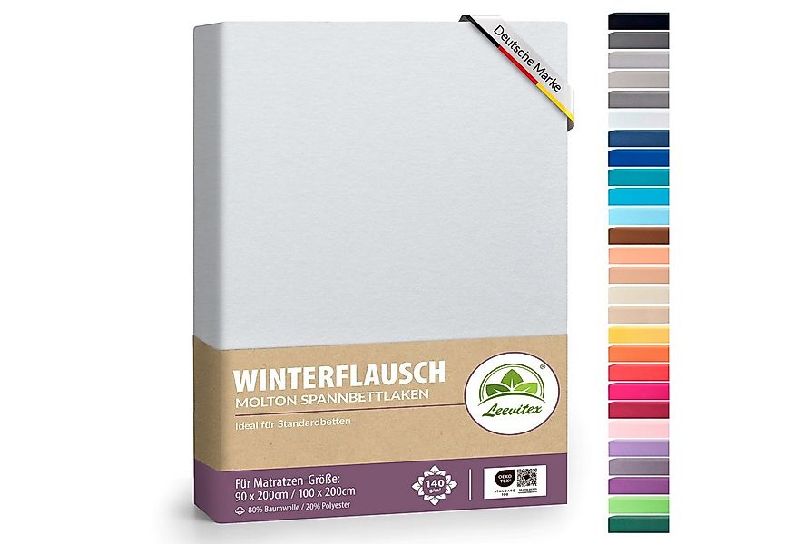 leevitex® Spannbettlaken für kalte Nächte – angenehm weich, passgenau, farb günstig online kaufen