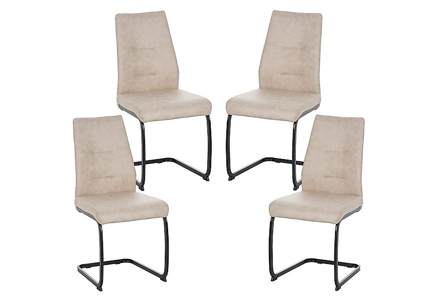 TRISENS Freischwinger Alessio (Stück, 4 St), Schwingstuhl mit robustem Meta günstig online kaufen