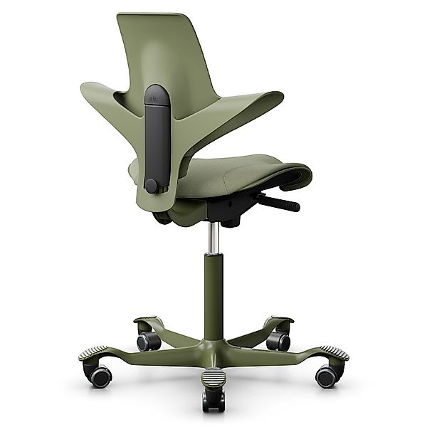 HAG CAPISCO PULS 8020 | Schale Moss | Sitzfläche Grün-Grau | Gestell Moss G günstig online kaufen