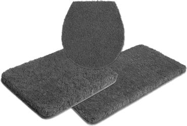 my home Badematte "Sanremo, Badvorleger, Badezimmer Teppich, sehr weich" Hö günstig online kaufen