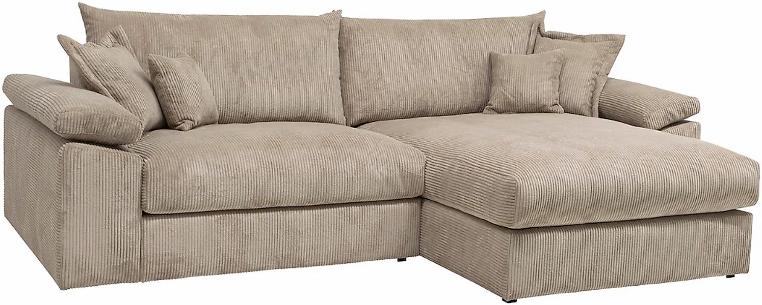 Home affaire Ecksofa "Soft&Cosy XXL L-Form - Breite 303 cm", Mega-Sofa, in günstig online kaufen