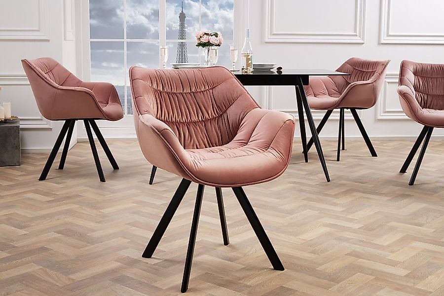 riess-ambiente Polsterstuhl THE DUTCH COMFORT altrosa günstig online kaufen