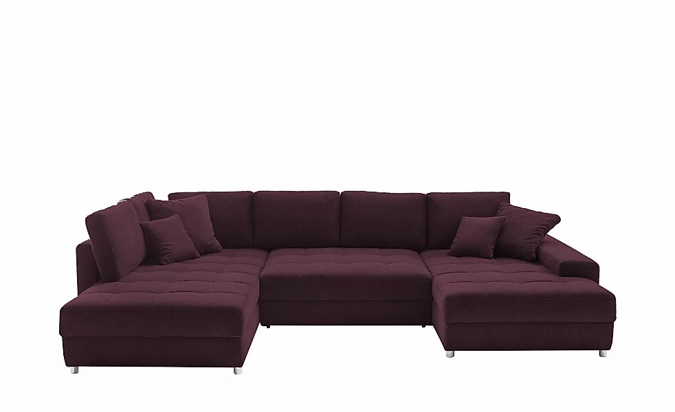 bobb Wohnlandschaft  Arissa de Luxe ¦ rot ¦ Maße (cm): B: 353 H: 84 T: 215. günstig online kaufen